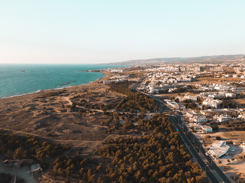 Aerial view of Paphos